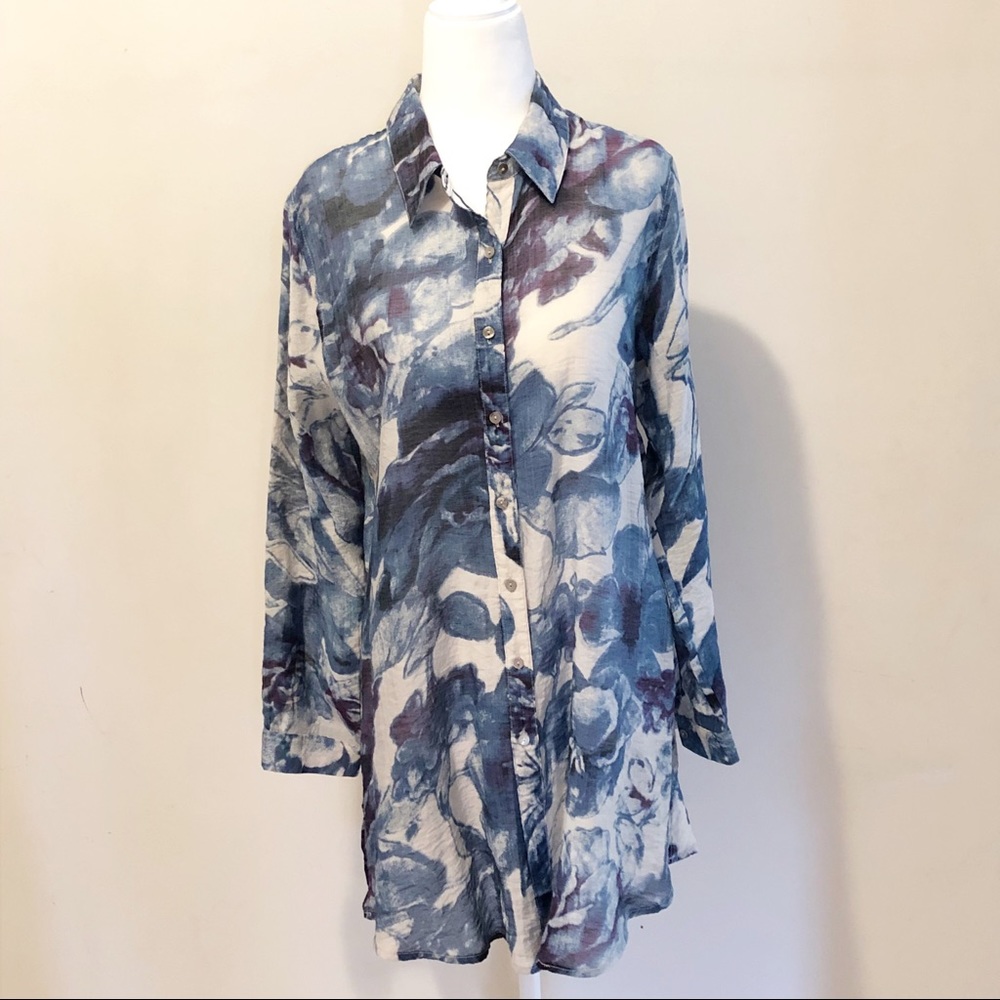 Sheer and flowy Soft Surroundings tunic